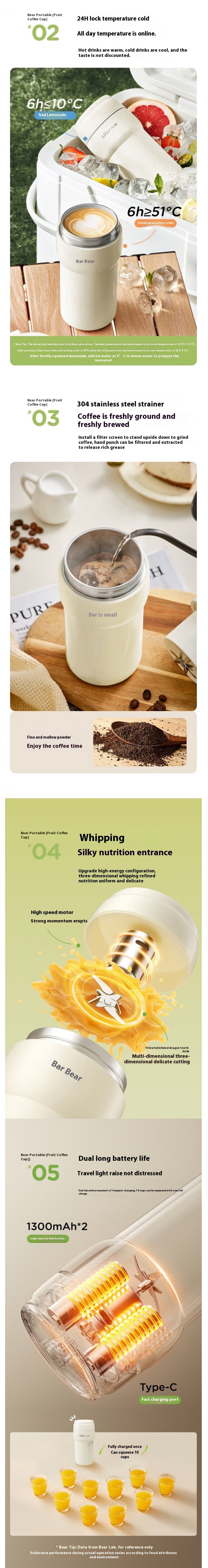 Bear-Portable-Blender-Cup-300ml-Hot--Cold-Insulated-Smoothie-Juicer-Cup-10-Blade-Ice-Crushing-USB-Re-2032401